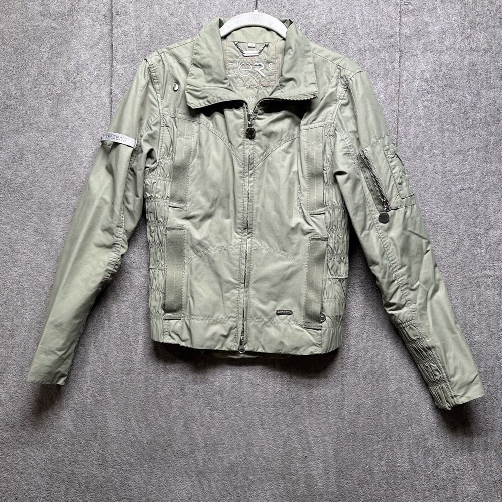 Gersemi Green Equestrian Jacket Women's Small Utility Zip Front Riding Coat S